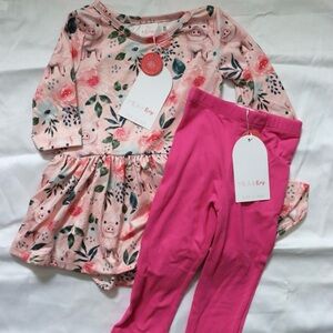 NWT Mila and Rose Fun Printed Set